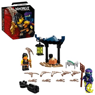 LEGO 71733 NINJAGO Battle Set: Cole vs. Geisterkämpfer, Spielset mit kreiselndem Actionspielzeug und 2 Ninja-Kämpfer Minifiguren