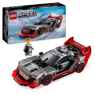 LEGO Speed Champions Audi S1 e-tron quattro Rennwagen Set mit Auto-Spielzeug zum Bauen, Spielen und Ausstellen, Modellauto für Kinder, Geschenk f...