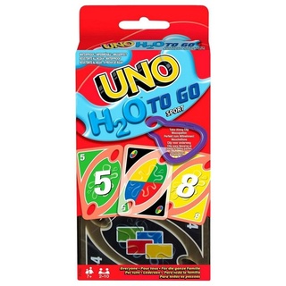 Mattel® Spiel, Mattel P1703 - Mattel Games - UNO H2O To Go, Kartenspiel bunt