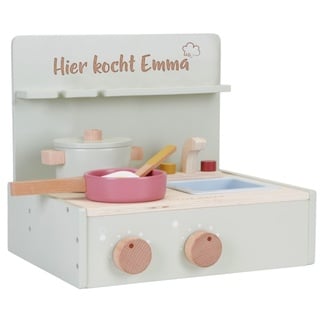 Spielküche mini Holz mint | Little Dutch