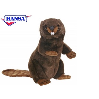 Hansa Toy 3355 Biber aufwartend 29 cm Kuscheltier Stofftier Plüschtier