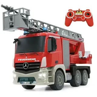 Jamara Feuerwehr Drehleiter Mercedes-Benz Antos 1:20 2,4GHz mit Spritzfunktion  404960