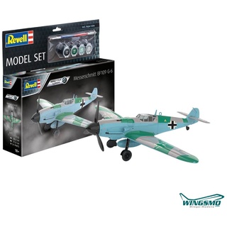 Revell Model Set Messerschmitt Bf109G-6 easy click system 63653