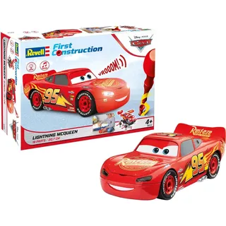 Revell® Modellbausatz Revell First Construction, Lightning McQueen, Maßstab 1:20 bunt