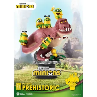 Beast Kingdom Toys Minions Prehistoric D-Stage PVC Diorama Statue 15 cm BKDDS-048