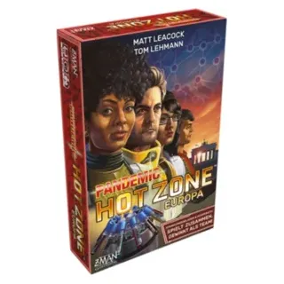 ASMODEE ZMND0020 ZMAN Pandemic Hot Zone Europa