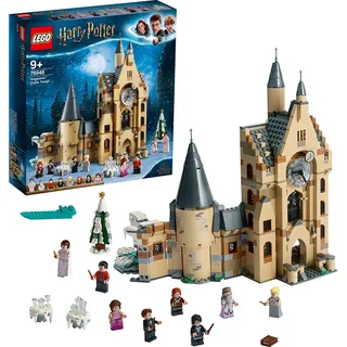 LEGO 75948 Harry Potter Schloss Hogwarts Uhrenturm Spielzeug kompatibel mit der Großen Halle und der Peitschenden Weide Sets - Bunt