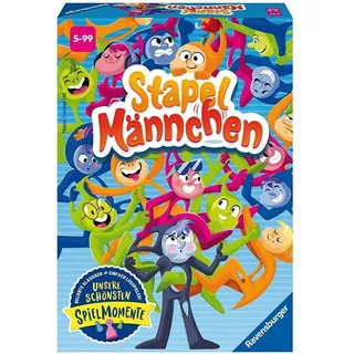 Ravensburger Verlag GmbH Spiel, Familienspiel RAV20854 - Stapelmännchen DE, Lernspiel bunt