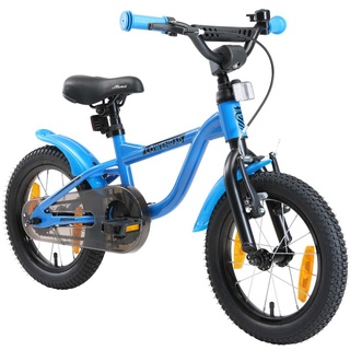 LÖWENRAD Kinder Fahrrad ab 3-4 Jahre, 14 Zoll Rad, Blau