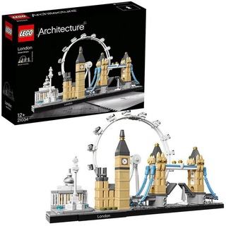 LEGO® Konstruktionsspielsteine London (21034), LEGO® Architecture, (468 St), Made in Europe bunt