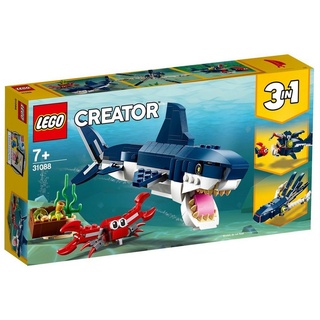 LEGO® Konstruktions-Spielset Creator 31088 Bewohner der Tiefsee, (230 St)