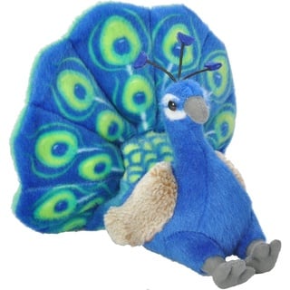 Wild Republic - Kuscheltier - Cuddlekins Mini - Pfau - Blau