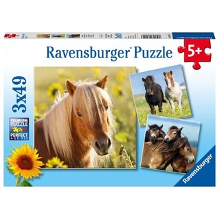 Ravensburger 080113 - Liebe Pferde, Kinderpuzzle