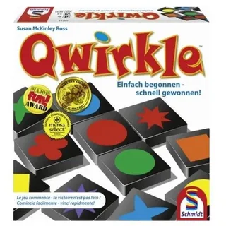 Schmidt Spiele Spiel SSP49014 - Qwirkle - Brettspiel (DE,FR,IT), für 2-4..., Familienspiel, Strategiespiel bunt