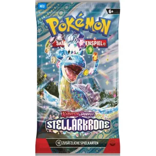 POKEMON 45935 PKM Pokémon KP07 Karmesin & Purpur - Stellarkrone Booster