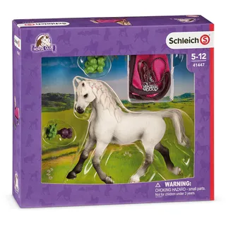 Schleich 41447 - Spielzeugfigur - Araber Stute mit Decke