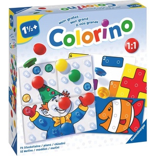 Ravensburger Verlag GmbH Spiel, Kinderspiel Farbzuordnungsspiel Mein großes Colorino 20959