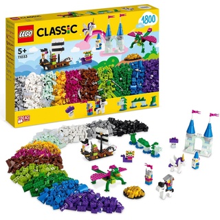 LEGO® Konstruktionsspielsteine Fantasie-Universum Kreativ-Bauset (11033), LEGO® Classic, (1800 St), Made in Europe bunt 