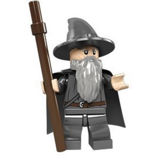 LEGO Der Herr der Ringe: Gandalf La Gris Mini-Figurine mit Grauer Kappe