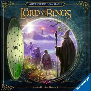 Ravensburger Herr der Ringe Abenteuerbuch – immersive Familienstrategie-Brettspiele für Kinder und Erwachsene ab 10 Jahren – 1 bis 4 Spieler, Schwarz