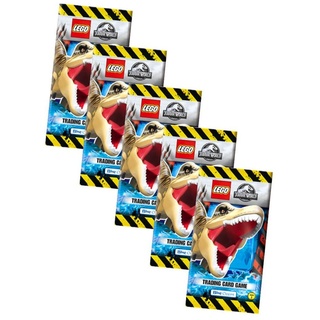 Blue Ocean Sammelkarte Lego Jurassic World 2 Karten - Sammelkarten Trading Cards (2022) - 5, Jurassic World 2 Karten - 5 Booster