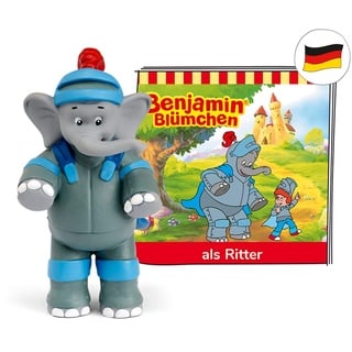 tonies Hörfiguren für Toniebox, Benjamin Blümchen – Benjamin Blümchen als Ritter, Hörspiel für Kinder ab 3 Jahren, Spielzeit ca. 42 Minuten