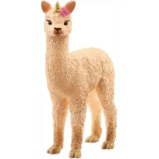 Schleich® Spielfigur Lama Einhorn Junges, (1-tlg) bunt