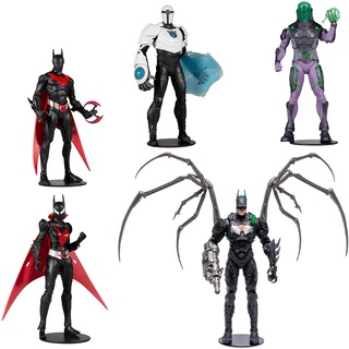 McFarlane Multiverse Build-A Actionfiguren 5er-Pack Batman Beyond 15 cm, TM15440, Mehrfarbig