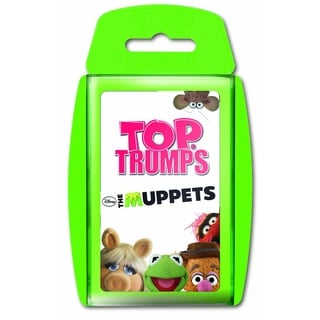 Winning Moves - TOP TRUMPS - The Muppets - Disney Kartenspiel - Alter 8+ - Deutsch
