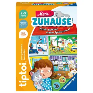Ravensburger tiptoi Spiel 00196 - Mein Zuhause Lernspiel zum Wortschatz für Kinder ab 2 Jahren
