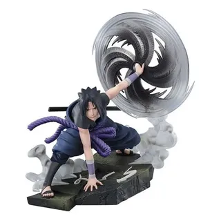 Naruto - Figur Sasuke Light & Dark of the Mangekyo Sharingan 20cm