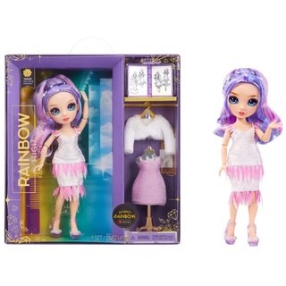 Rainbow High Fantastic Fashion Violet Willow - Purple 11”