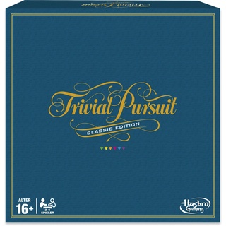 Spiel HASBRO "Trivial Pursuit" Spiele , bunt Kinder Brettspiel Gesellschaftsspiel Quizspiel Spiele Trivial Pursuit Altersempfehlung Made in Europe