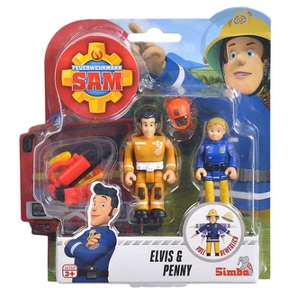 Feuerwehrmann Sam Elvis & Penny Spiel Figuren Set | Simba Toys