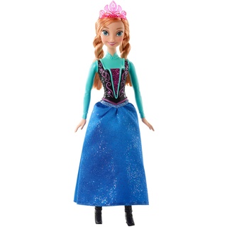 Mattel Disney Princess CFB81 - Märchenglanz Prinzessin Anna Puppe