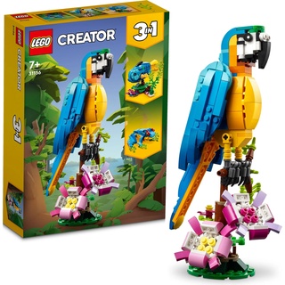 LEGO Exotischer Papagei (31136, LEGO Creator 3-in-1)