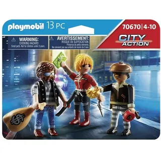 Playmobil® Konstruktions-Spielset 70670 Figurenset Ganoven