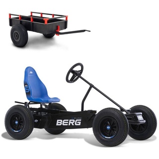 Berg Go-Kart BERG Gokart XL B. Pure Blue blau BFR mit Anhänger