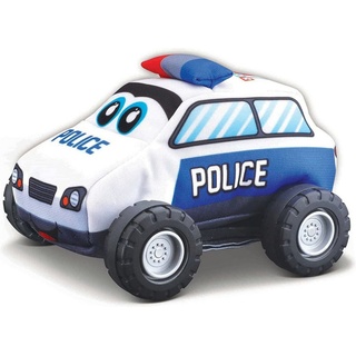bbJunior Spielzeug-Auto My First Soft Car Polizei Auto (13cm, blau-weiß), Weicher Stoff und einfach zu reinigen blau