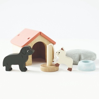 Le Toy Van Haustier-Set für das Puppenhaus (neues Design) (Art. LTME043)