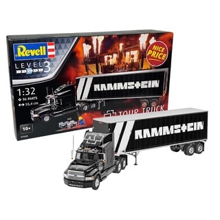 Revell NICE PRICE Geschenkset I Tour Truck Rammstein I Tour Bus von Rammstein für Bastler I Geschenkset für Jungen, Mädchen & Erwachsene I Ab 10 Jahren I für Rock n Roll Fans