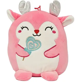 KAWAII Kuties Plüsch Kuscheltier Plüsch Plüschfigur Rentier pink Stofftier für Kinder 20 cm Anime Kawaii Plush Stofftier Cute Plushie Halloween...