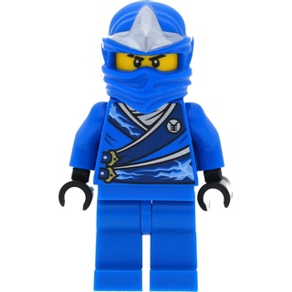 LEGO Ninjago Minifigur Jay (Rebooted mit ZX Kapuze) mit Schwertern