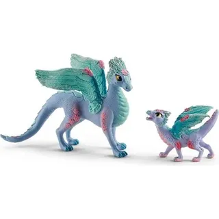 Schleich bayala Blossom dragon mother and child (70592)