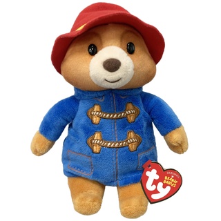 TY Paddington Bear Beanie Boos Regular | Beanie Baby Soft Plush Toy | Collectible Cuddly Stuffed Teddy