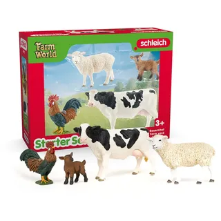 schleich 42729 Farm World "Bauernhof" Starter-Set, ab 3 Jahren, FARM WORLD - Spielfigur, 8 x 25 x 19 cm