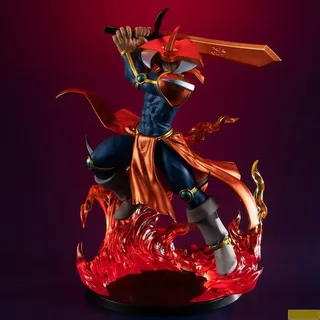 Megahouse Yu-Gi-Oh! Duel Monsters statuette PVC Monsters Chronicle Flame Swordsman 13 cm