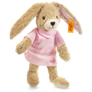 Steiff Kuscheltier Hoppel Hase, rosa, Enthält Bio-Baumwolle rosa