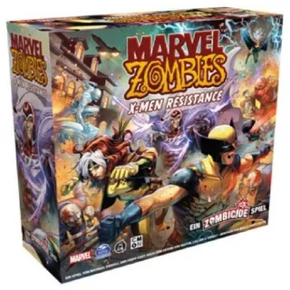 CoolMiniOrNot Spiel, Familienspiel Marvel Zombies: X-Men Resistance, Brettspiel, für 1-6..., Deckbauspiel