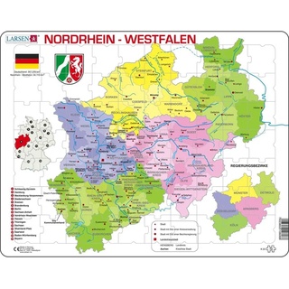Larsen Nordrhein-Westfalen Politisch (70 Teile)